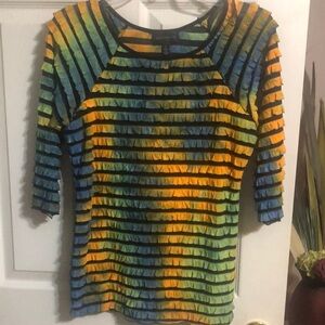 Colorful Striped Top
